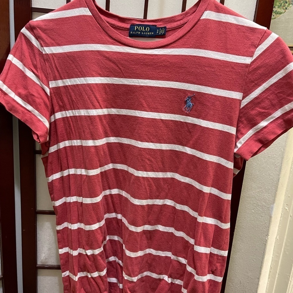 Polo Ralph Lauren short sleeved striped tee shirt